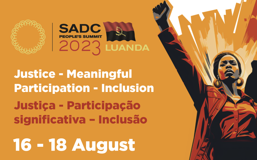 Luanda welcomes the SADC People’s Summit